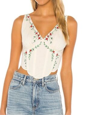 NWT LPA Alec Top Ivory Size XS